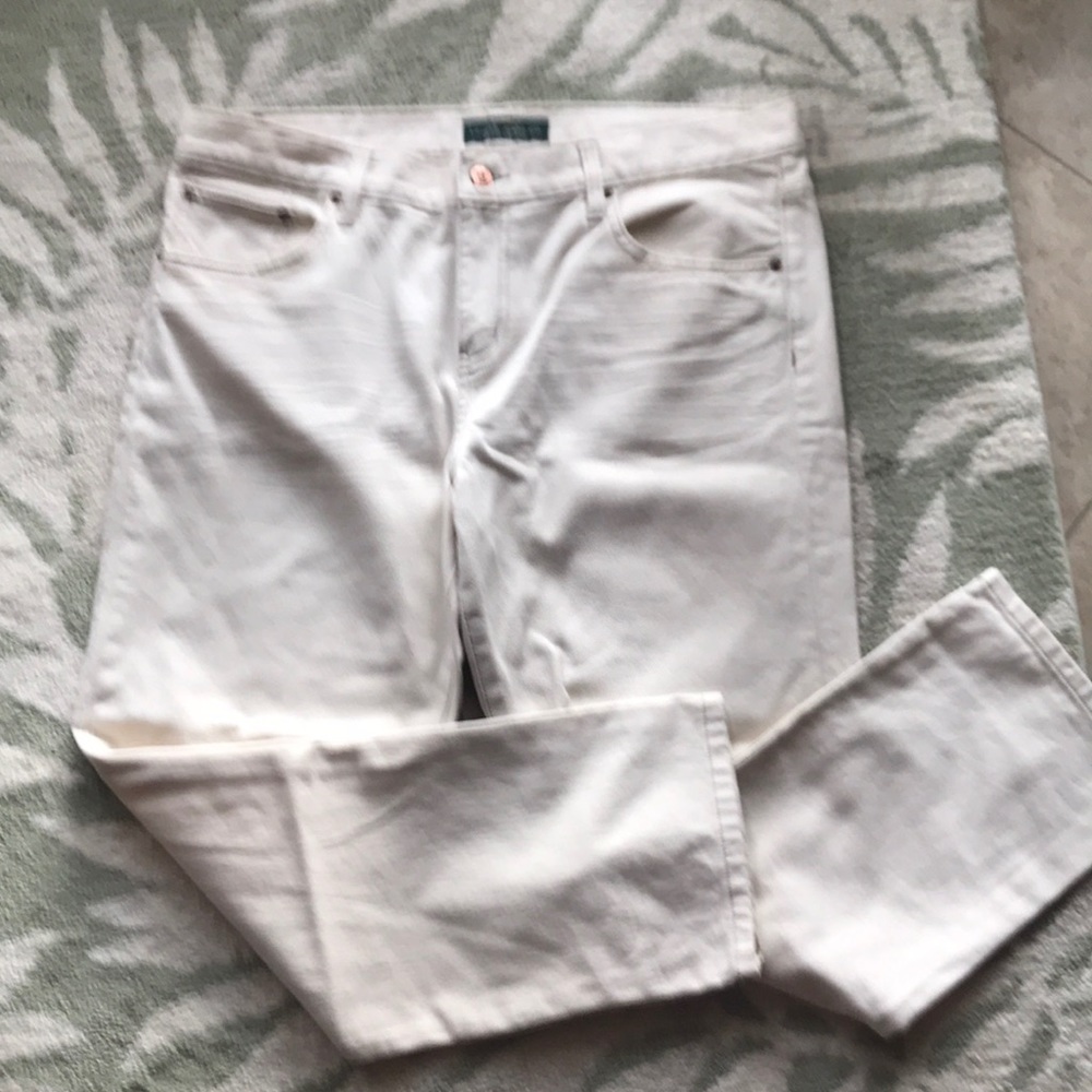 Ralph Lauren cropped girlfriend jeans